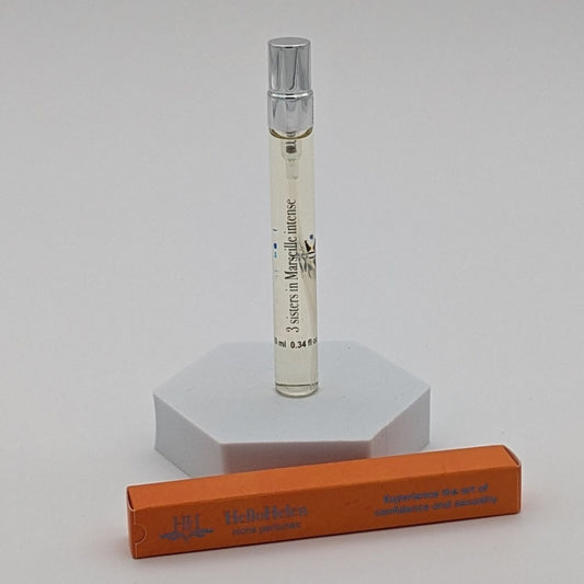 3 Sisters in Marseille : Intense - HelloHelen - Eau de parfum - 10ml - flacon