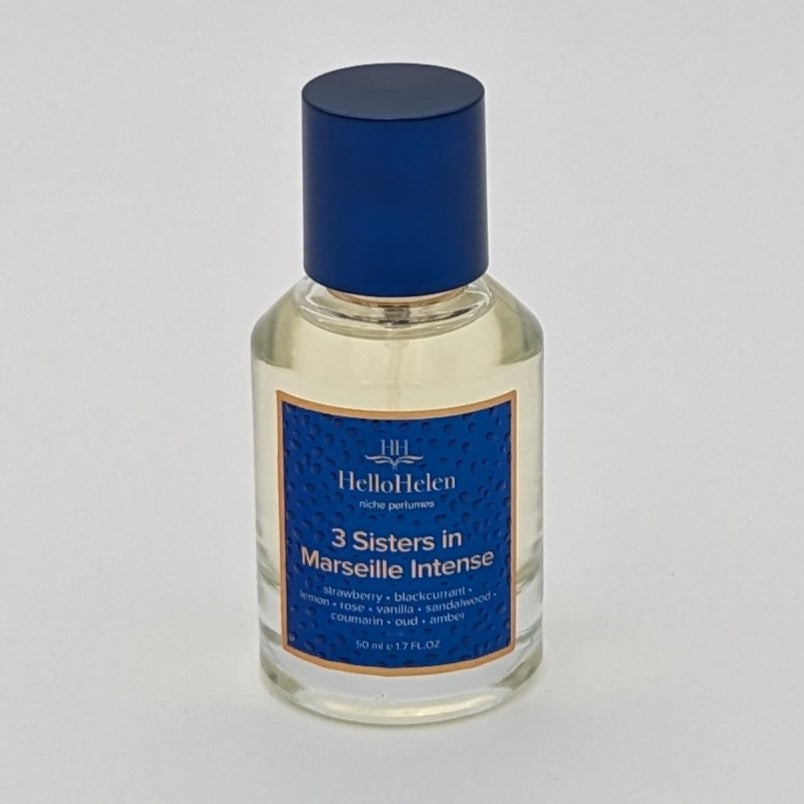 3 Sisters in Marseille : Intense - HelloHelen - Eau de parfum femme - 50ml - flacon