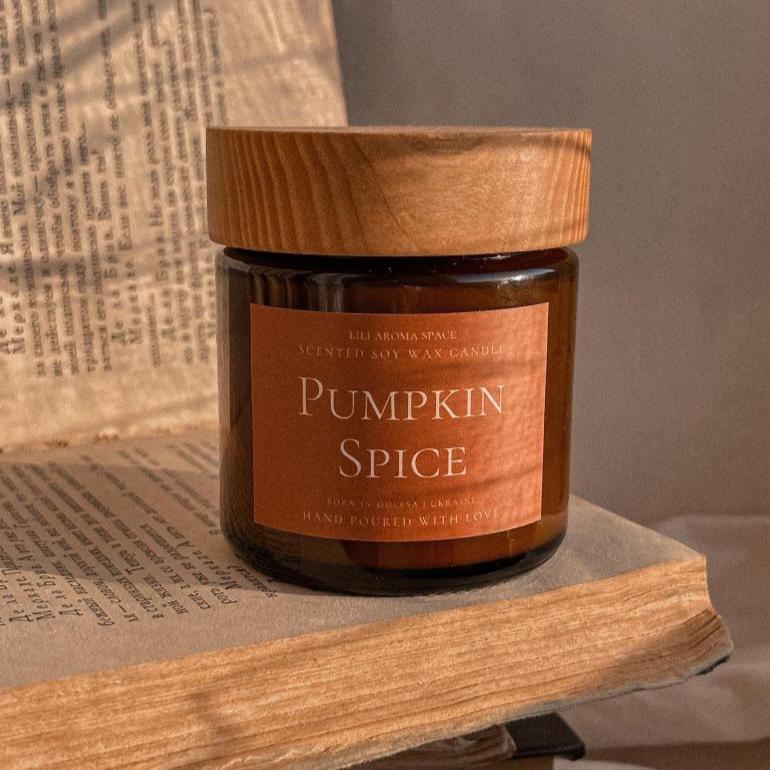 Bougie parfumée - Pumpkin Spice - 100 g