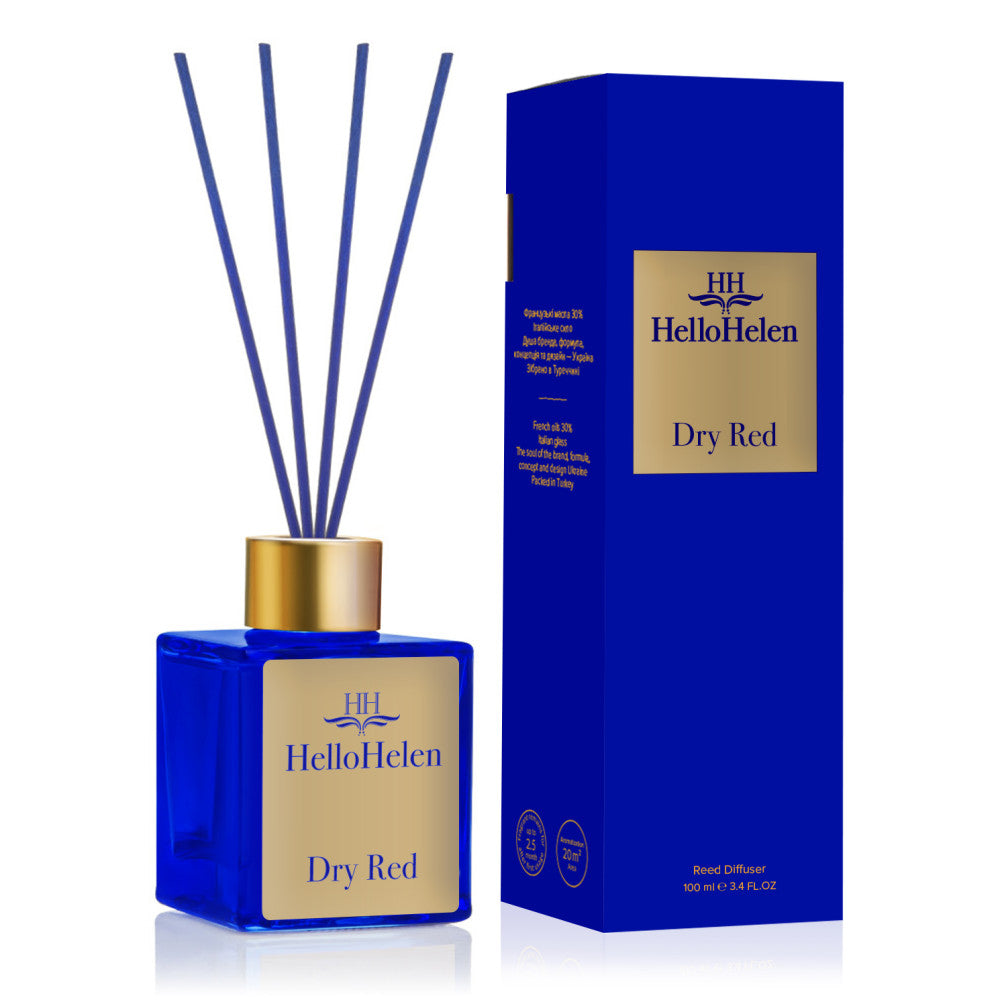 Dry Red - HelloHelen - 100ml - diffuseur maison