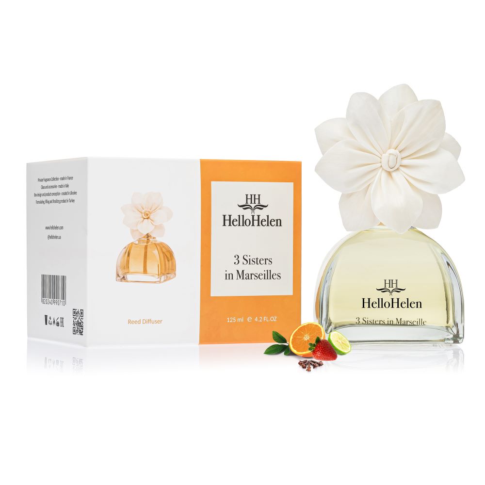 3 Sisters in Marseille - HelloHelen - Diffuseur de parfum 125ml