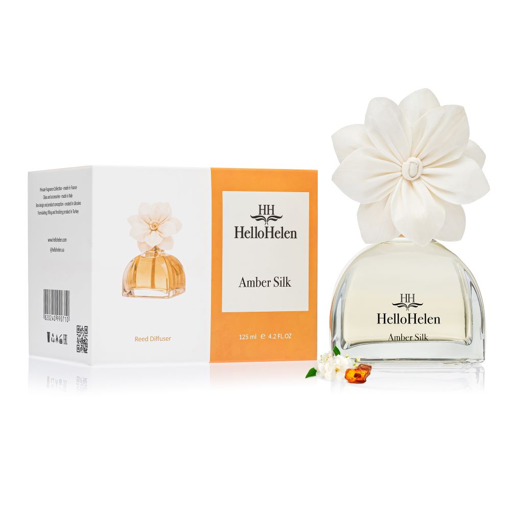 Amber Silk - HelloHelen - Diffuseur de parfum 125ml