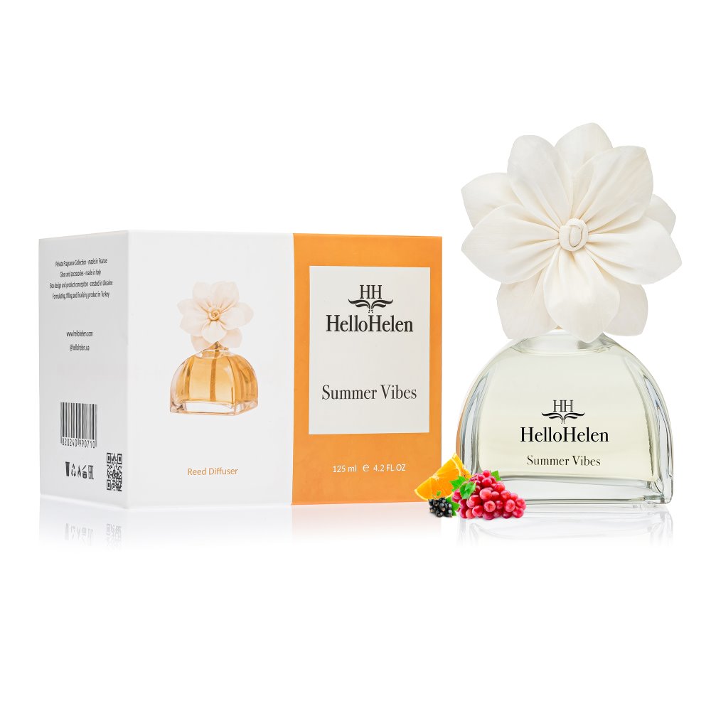 Summer Vibes - HelloHelen - Diffuseur de parfum 125ml