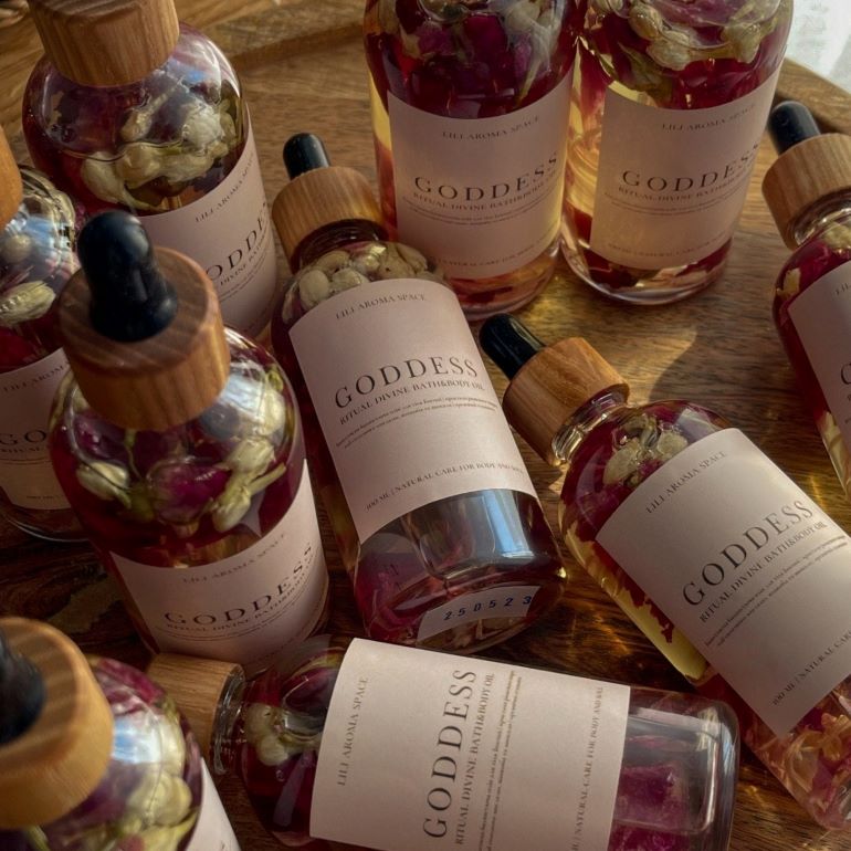 Huile parfumée corps - Goddess - 100 ml