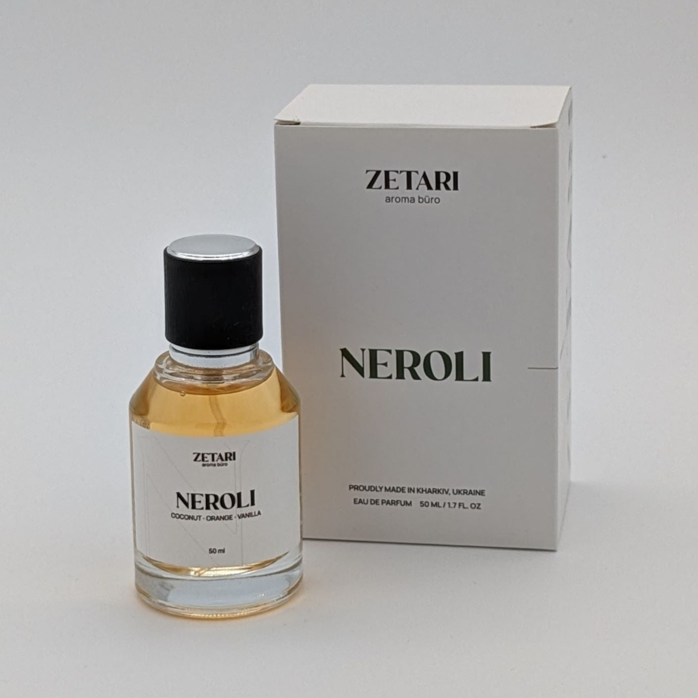 Neroli - ZETARI - Eau de parfum 50ml - flacon et boite