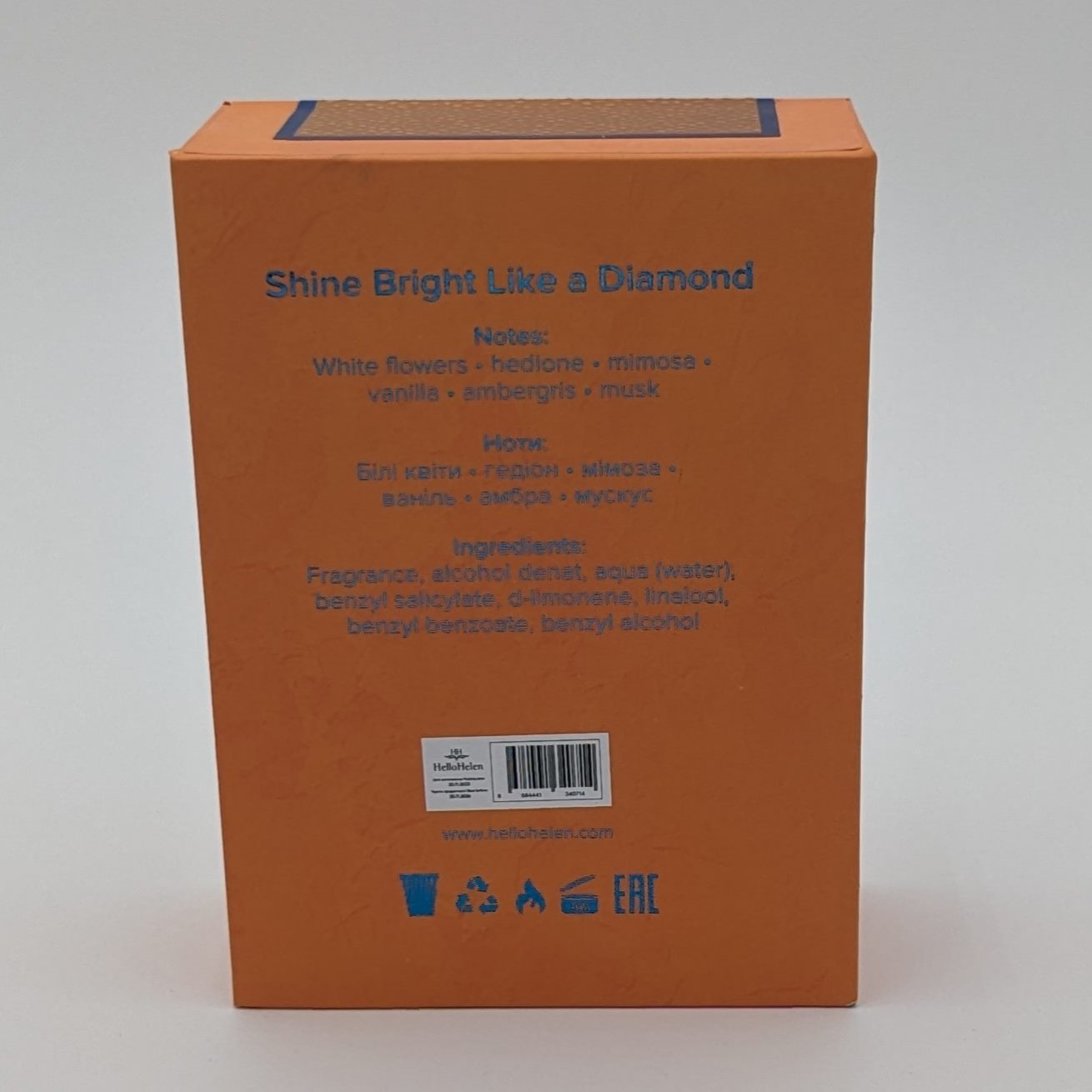 Shine Bright Like a Diamond - HelloHelen - Eau de parfum 50ml - parfum pour femme