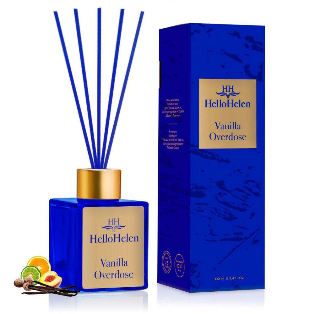 Vanilla Overdose - HelloHelen - 100ml - diffuseur maison