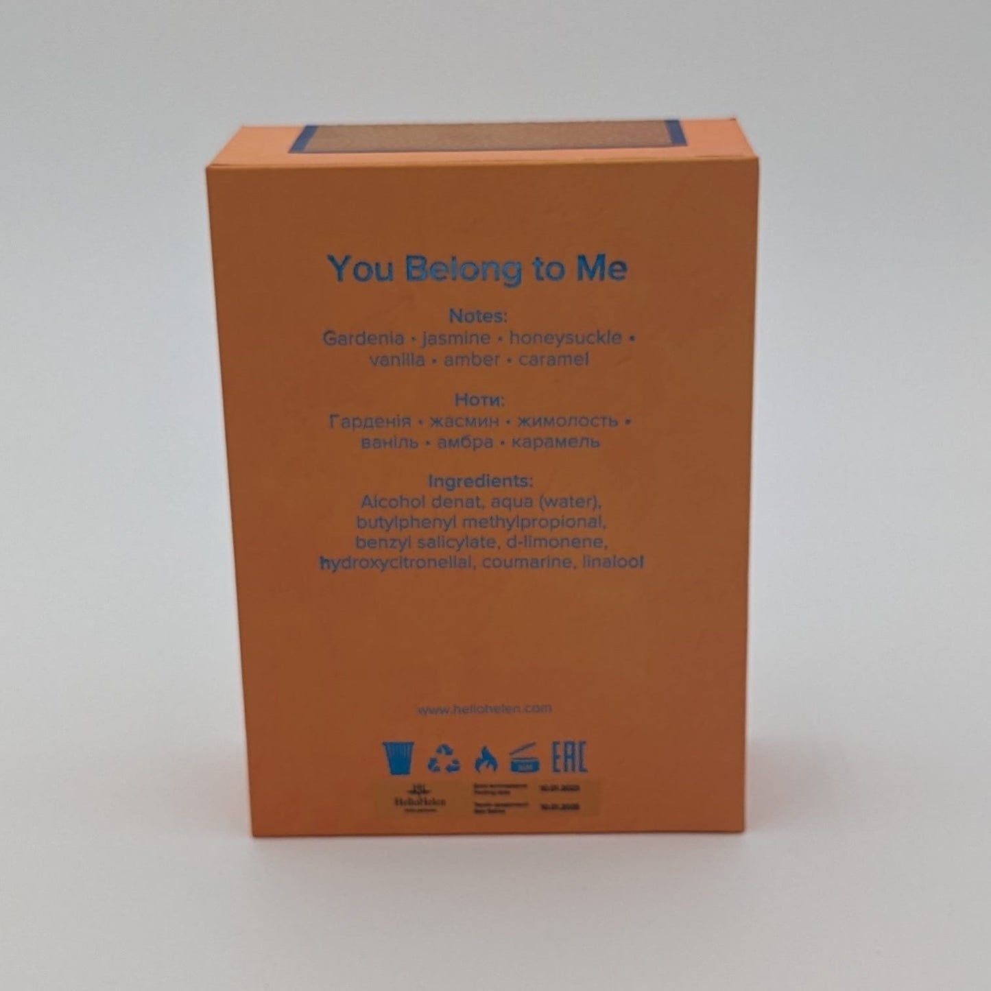 You Belong To Me - HelloHelen - Eau de parfum 50ml