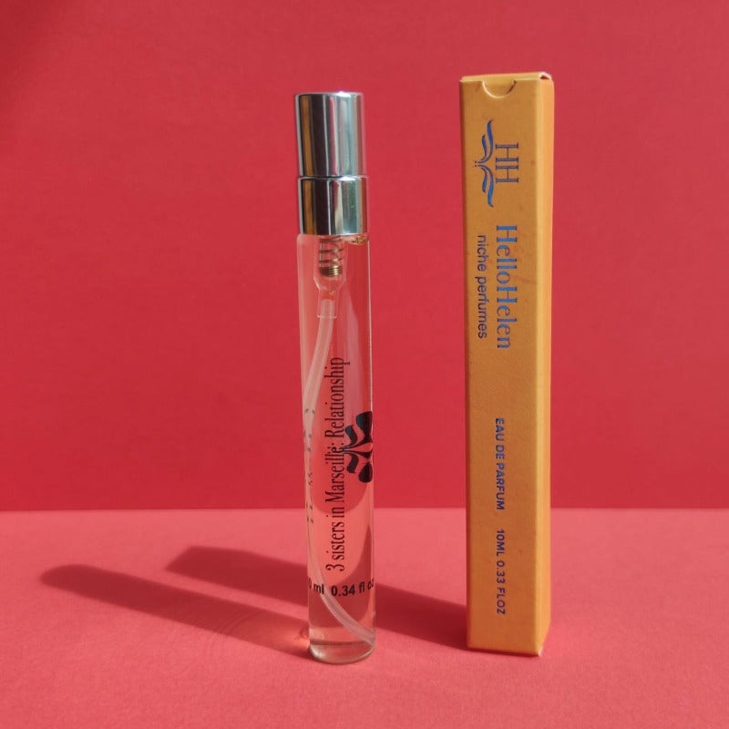 Eau de Parfum "3 Sisters in Marseille : Relationship" 10ml - HelloHelen