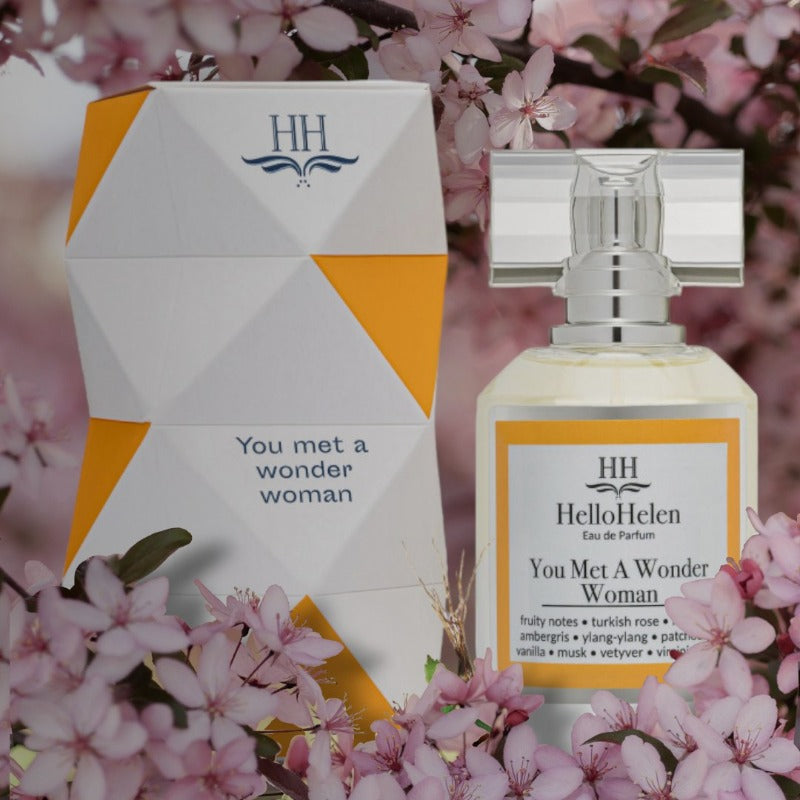 Parfum femme HelloHelen 50ml - "You Met a Wonder Woman"