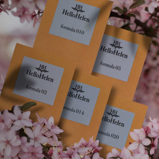 10 échantillons 2ml de parfum HelloHelen