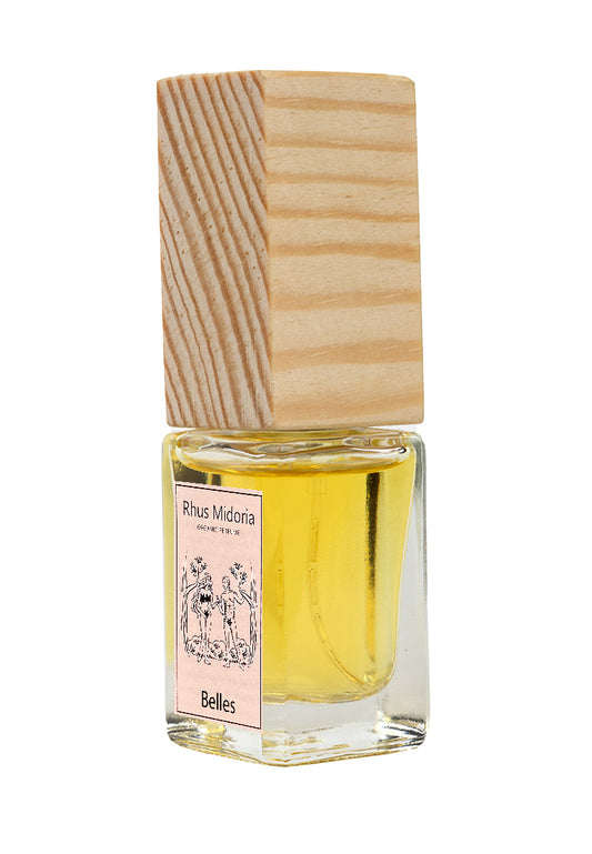 Belles - Rhus Midoria - Extrait de Parfum pour femme 15ml parfum organique