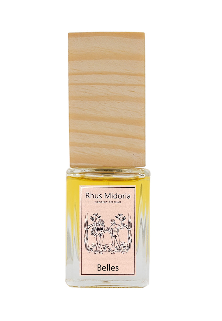 Belles - Rhus Midoria - Extrait de Parfum pour femme 15ml parfum organique