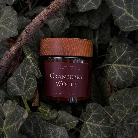 Ароматична свічка - Cranberry Woods - 100 г