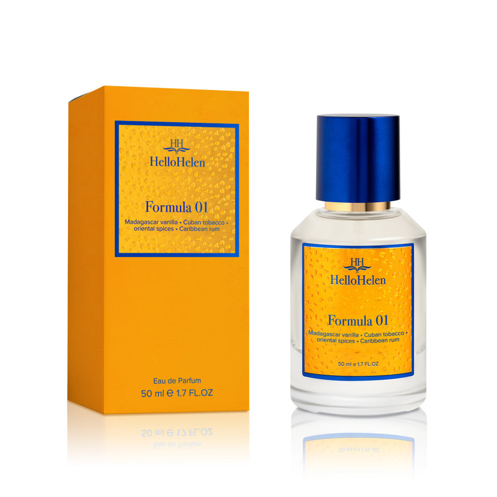 Formule 01 - HelloHelen - 50ml - eau de parfum - parfum unisex - prfum pour femme - parfum pour homme