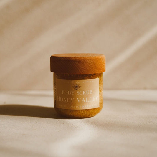 Přírodní tělový peeling "Honey Valley" - tělový peeling - tělový peeling - exfoliant