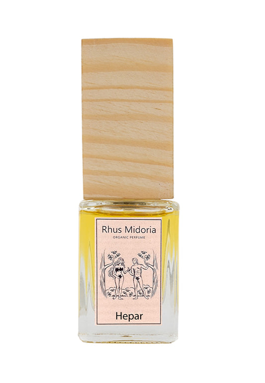Hepar - Rhus Midoria - Extrait de Parfum pour homme 15ml parfum organique
