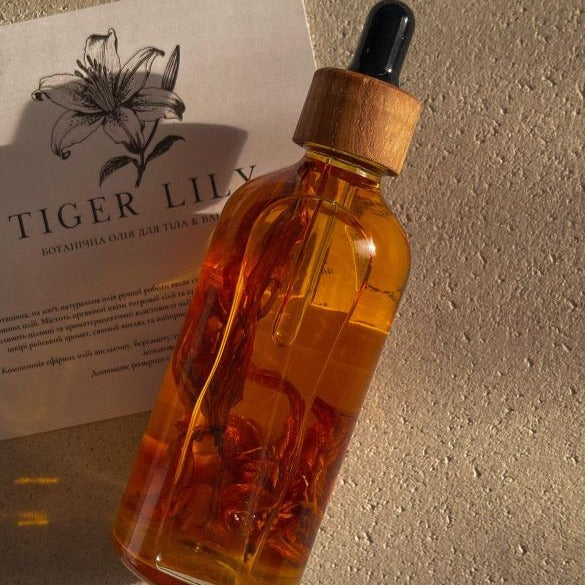 Huile parfumée pour le corps "Tiger Lily"