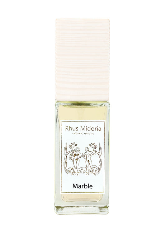 Marble - Rhus Midoria - Extrait de Parfum pour femme 15ml - parfum organique - parfum bio - parfum naturel