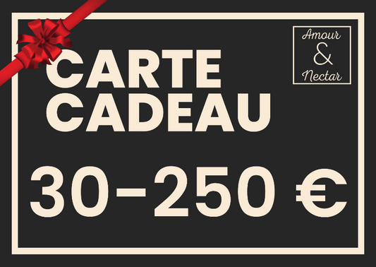 Carte Cadeau Amour & Nectar de 30 à 250 euros
