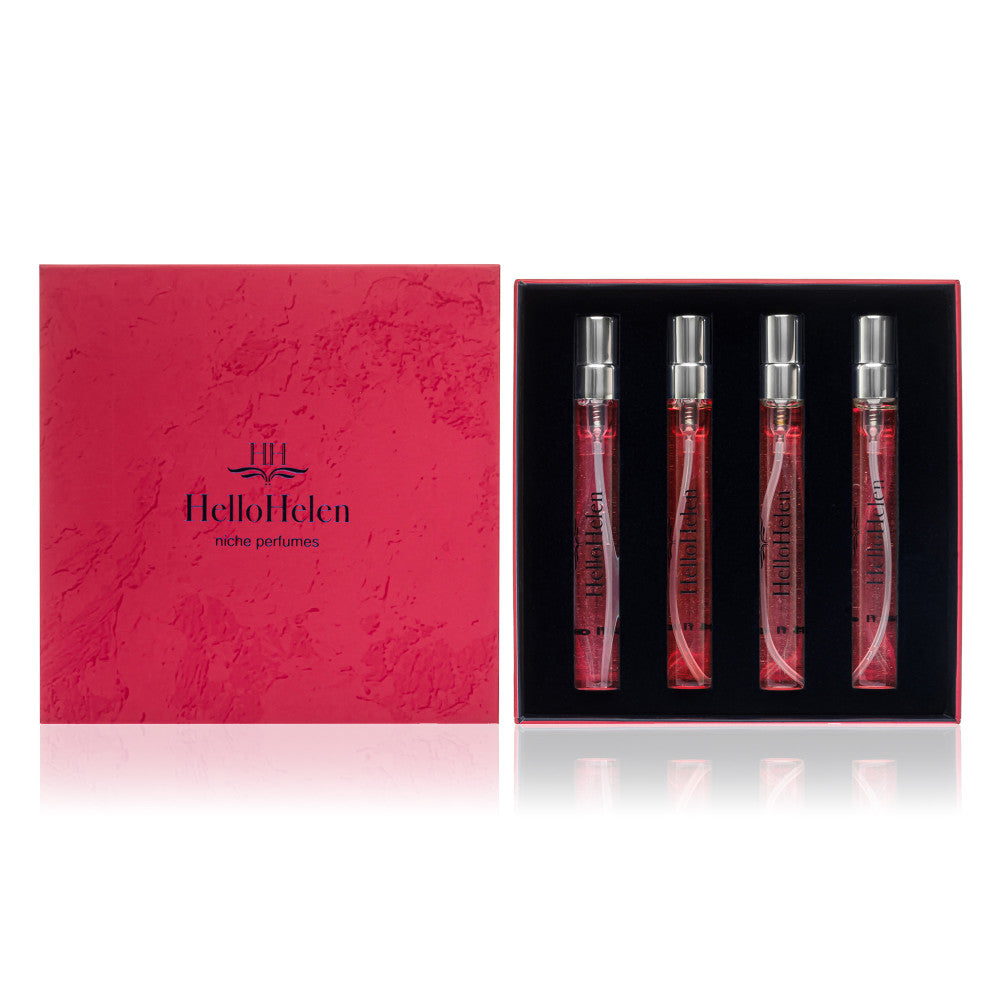 Coffret HelloHelen de 4 parfums "Nouvelle vie, nouvelle toi"