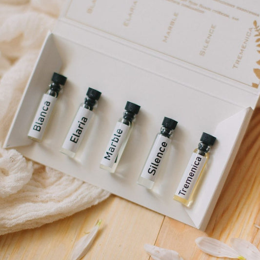 Ensemble d’échantillons de parfum pour femme - Rhus Midoria