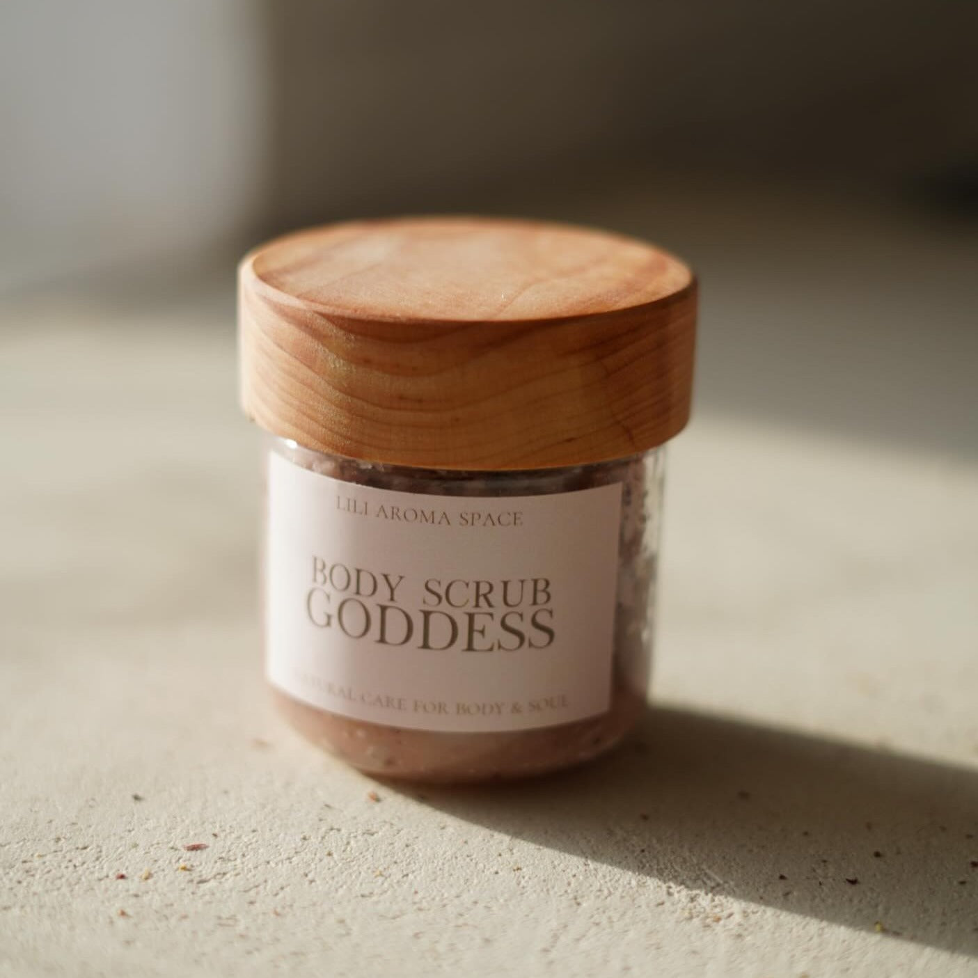 Gommage pour le corps naturel "Goddess" - body scrub - exfoliant pour le corps - exfoliant