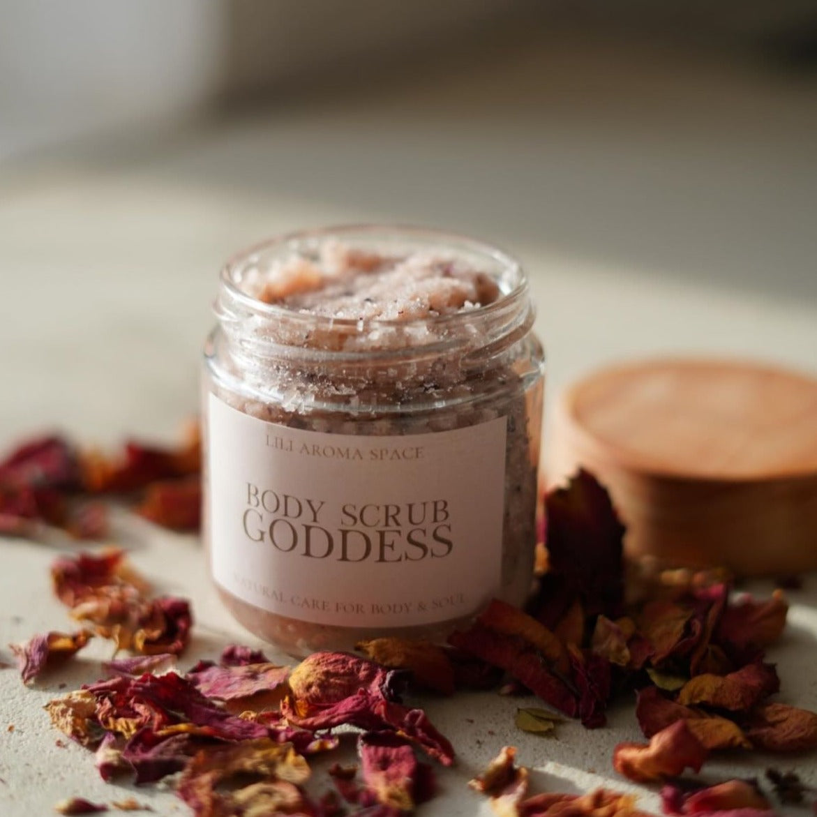 Gommage pour le corps naturel "Goddess" - body scrub - exfoliant pour le corps - exfoliant