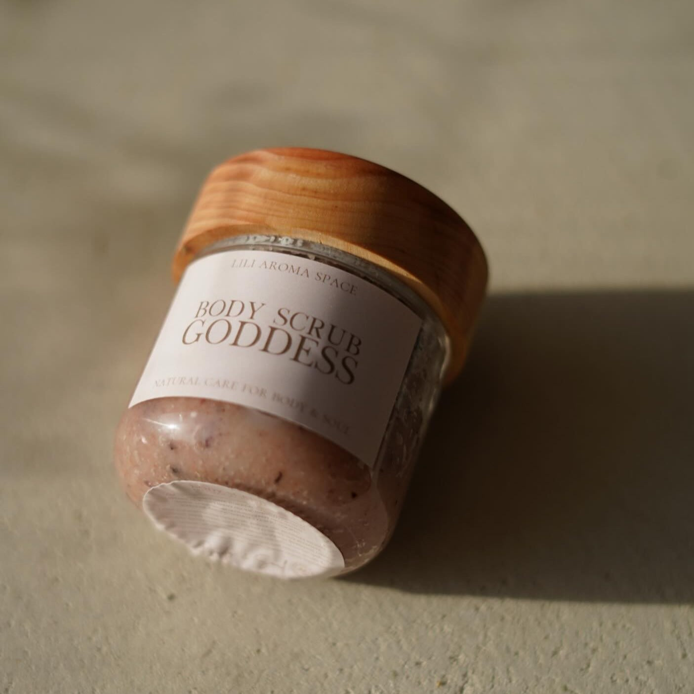 Gommage pour le corps naturel "Goddess" - body scrub - exfoliant pour le corps - exfoliant