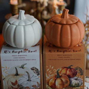 Bougie parfumée en forme de citrouille de Lili Aroma Space